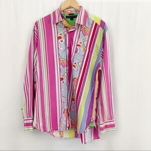 Tommy Hilfiger Paisley Button Down Shirt M